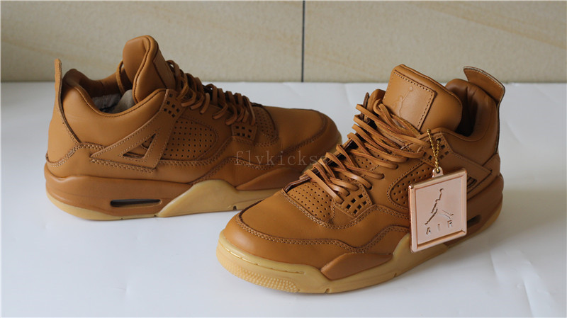 Air Jordan 4 Premium Ginger Wheat